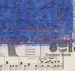Erlernen der Gesangsstimme aus dem natürlichen Sprechton, 2012, Kreide auf altem Notenpapier, ca. 25 x 25 cm 